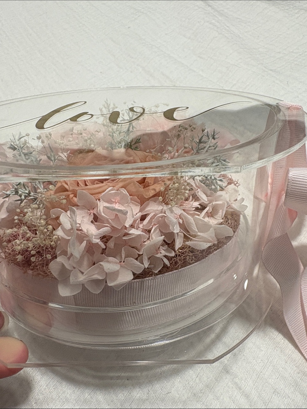 Beautiful Preserved Roses Arrangement - Picture 3 of 4